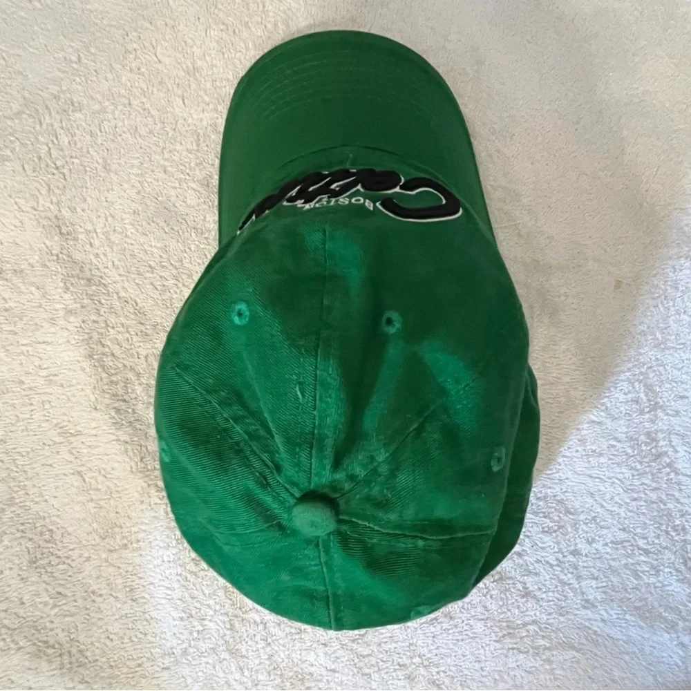 Boston Celtics Green & Black Adjustable Cotton Basketball Cap by NBA Elevation